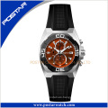 Psd-2344 Fashion Classic Quartz reloj de pulsera con correa de cuero genuino